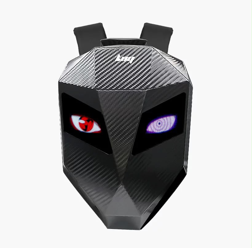 کوله پشتی LED مدل شوالیه طرح هاشور برجسته