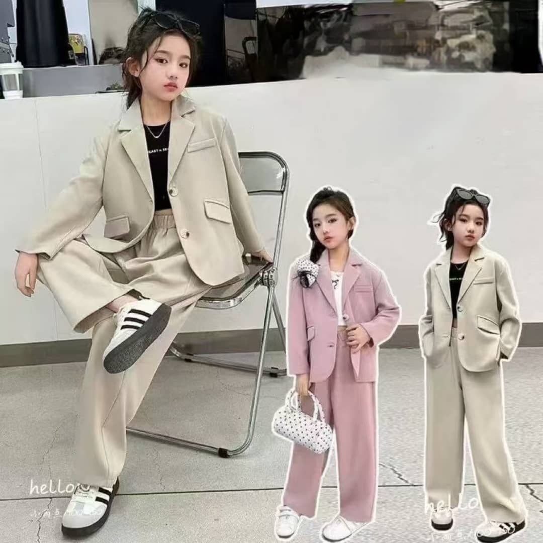 ست کت و شلوار دخترانه 5 تا 9 سال وارداتی