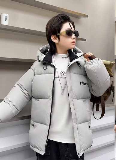 کاپشن بچگانه 6سال تا 10سال وارداتی مدل HH