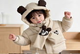 کاپشن بچگانه 1سال تا 5سال وارداتی Mickey میکی موس شالگردندار