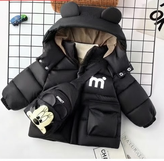 کاپشن بچگانه 1سال تا 5سال وارداتی MICKEY کیف دار