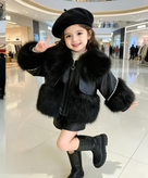 کاپشن خز و چرم ۳ سال تا ۷ سال