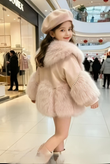 کاپشن خز و چرم ۳ سال تا ۷ سال