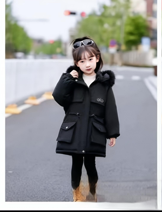 کاپشن  بچگانه 4سال تا 10 سال وارداتی alo
